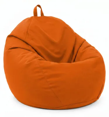 Immagine prodotto di Pouf a pera XL da esterno - 110x120 cm - Arancione