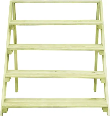 Obrázok produktu pre vidaXL Stojan na kvety 80 × 80 × 80 cm Impregnované borovicové drevo