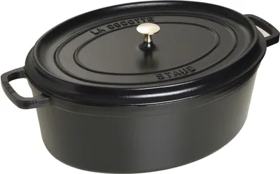 Zdjęcie produktu dla Staub 40509-509-0, 12 l, Czarny, Żeliwo, Emalia, Francja, 41 cm