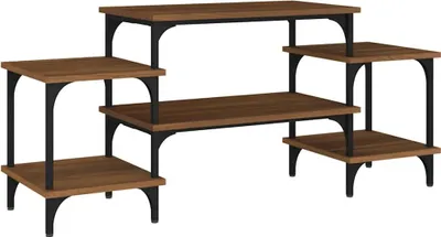 Produktbild von vidaXL TV-Schrank Braun Eichen-Optik 117x35x52 cm Holzwerkstoff