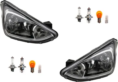 Produktbild von Scheinwerfer passend für Hyundai i10 12/13- Links & Rechts Satz mit Leuchtmittel 92101B9300 92102B9300 Johns