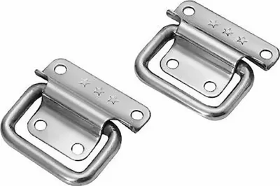 Produktbild von 2x Edelstahl Tragegriff Tragegriffe Kistengriff Klappgriff Kistengriffe Boxen 50mm
