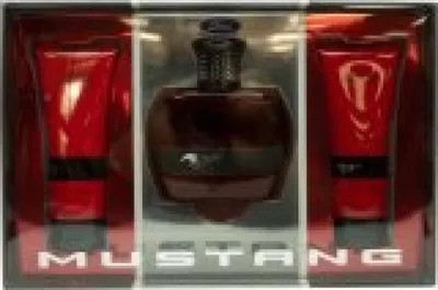 Produktbild von Mustang Red Gift Set 100ml EDT + 100ml Aftershave Balm + 100ml Body Wash