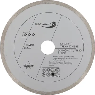 Produktbild von PRODIAMANT Diamanttrennscheibe Fliese 150mm x 25,4mm