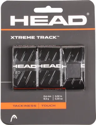 Produktbild von Multipack 4pcs XtremeTrack overgrip wrap tl. 06 mm schwarz