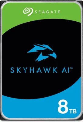 Immagine prodotto di Seagate SkyHawk AI 8TB HDD / ST8000VE001 / Interno 3,5" / 7200 RPM / SATA 6Gb/s / 256 MB