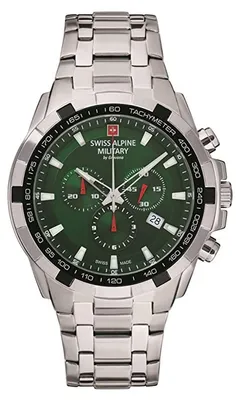 Zdjęcie produktu dla Swiss Alpine Military mski zegarek Chrono 7043.9134SAM stal szlachetna