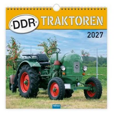 Produktbild von TRÖTSCH - Technikkalender DDR-Traktoren 2027