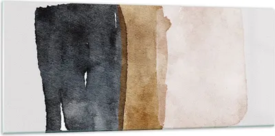 Produktbild von Bilder auf glas - Einteilig - Abstraktion die Farben Aquarell - 120x50cm - Glasbilder - Wandbilder - Bilder - Wanddekoration aus Glas - Glas Bilder - Wandbild auf Glas - GAB120x50-4947