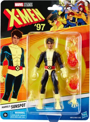 Immagine prodotto di Hasbro Marvel Legends X-Men '97 Figurki - Sunspot 15cm Figurowa Kolekcja