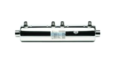 Produktbild von Dapra SHWT Zweikreis Solarwärmetauscher 9 / 35kW Poolheizung Schwimmbadheizung
