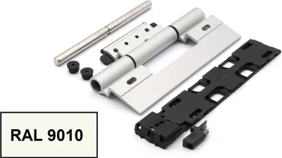 Produktbild von Schüco Rollentürband 239586 RAL 9010 reinweiß, nach innen öffnende Tür