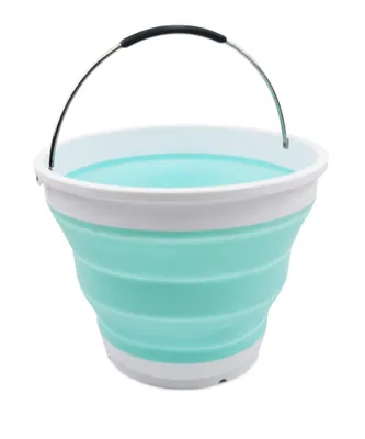 Immagine prodotto di Secchio pieghevole in plastica per uso esterno