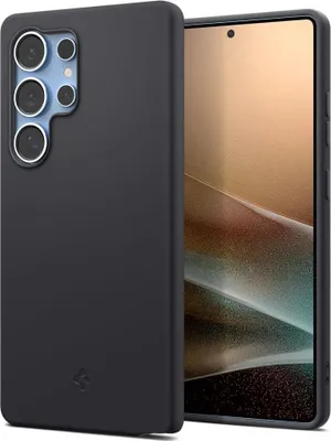 Zdjęcie produktu dla Etui do Samsung Galaxy S25 Ultra Black Spigen Silicone Fit Mag MagSafe