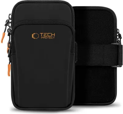 Obrázek produktu pro Tech-Protect M7 univerzální sportovní páska na ruku - černo-oranžová