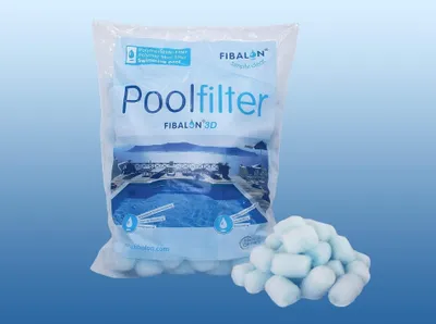 Produktbild von FIBALON 3D 350g hochinnovatives & hochwirksamstes Polymerfaser-Filtermaterial für Pool Sandfilteranlagen