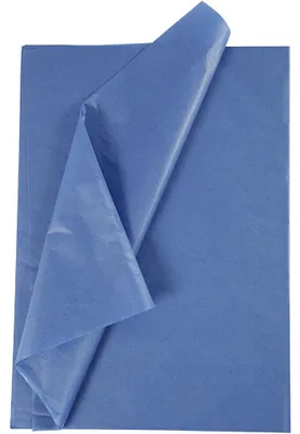 Produktbild von Seidenpapier Blau 50x70cm | 14g (25 Bl.)
