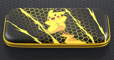 Produktbild von PowerA NSCS0553, Hartschalenkoffer, Nintendo, Mehrfarbig, Nintendo Switch 2, Reißverschluss, Pokemon