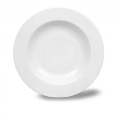 Obrázok produktu pre Porcelánový tanier biely, karlovarský porcelán, hlboký 22 cm, Thun