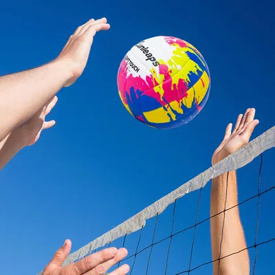 Produktbild von Weiche wasserdichte Beachvolleyball Größe 5 für drinnen und draußen, ideal für Sandsport und Training