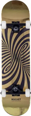Produktbild von Einheitsgröße|Rocket Twisted Foil Gold 7,50" Skateboard RKT-COM-1555