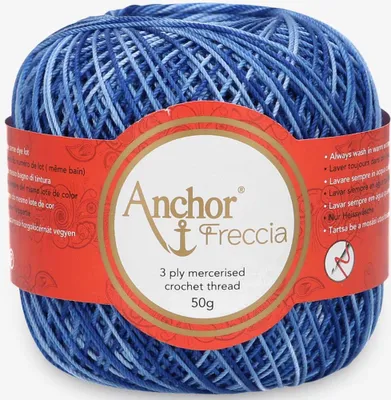 Produktbild von Anchor Freccia Multicolour 6 | Häkelgarn 100% Langfaserige Baumwolle (color 01210)