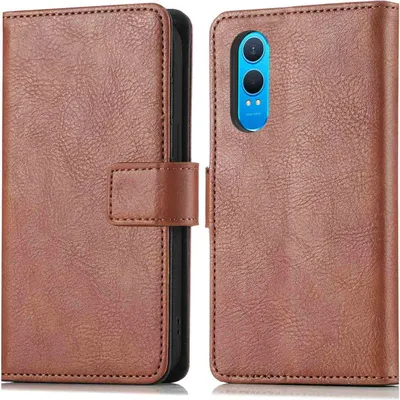 Zdjęcie produktu dla imoshion Luxe Bookcase dla OnePlus Nord CE 4 Lite 5G - brązowy