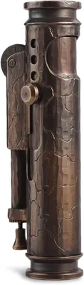 Productafbeelding van Vintage messing winddichte kerosine aansteker met afdichtkap, kamperen, outdoor, verzamelobject, mannengeschenk