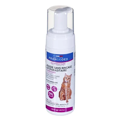 Obrázek produktu pro Francodex Dimethicone bezoplach pěna kočka 150ml