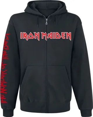 Produktbild von Iron Maiden Kapuzenjacke Herren NOTB schwarz M