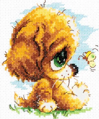 Obrázok produktu pre Magic Needle Zweigart Edition sada na vyšívanie krížikom "Sweet", počítaný vzor, 12x14cm
