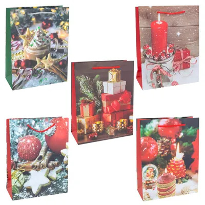 Produktbild von Idena Geschenktasche Weihnachten