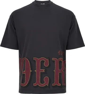 Produktbild von New Era Oversized Shirt - WASHED San Francisco 49ers - S