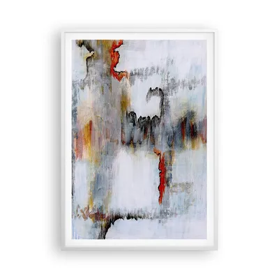 Produktbild von Gerahmtes Poster - Weißer Rahmen - Abstraktion modern - 70x100 cm - Wand Bild - Wanddeko - Wandbilder - Kunstposter - Wandposter - Bilderrahmen - Bilder - Kunstdruck - Wandbild - P2WPA70x100-3676