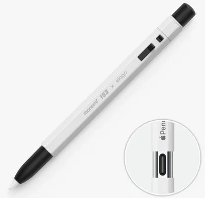 Produktbild von Elago x MONAMI Hülle für Apple Pencil (USB-C) Weiß