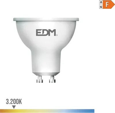 Image de Ampoule Led Gu10 5w éclairage Chaud Puissant Et économe - Edm