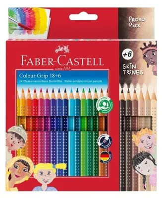 Zdjęcie produktu dla Faber-Castell 112819, Różne kolory, 24 szt.