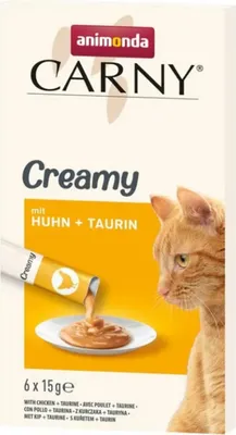 Produktbild von ANIMONDA Carny Chicken with taurine - Katze behandeln - 6 x 15g