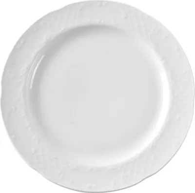 Produktbild von 6x Teller, flach, Flora, weiß, Hotel Porzellan, ⌀ 30 cm