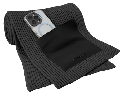 Produktbild von case&me Schal mit Tasche für Smartphone