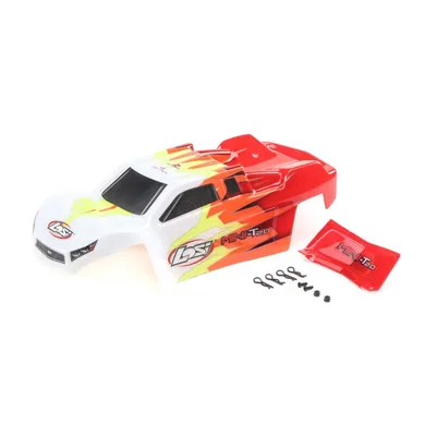 Produktbild von Losi Body, Red/White: Mini-T 2.0
