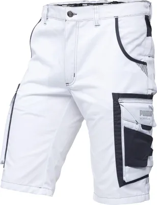 Produktbild von PUMA WORKWEAR PRECISION X Shorts Weiß/Anthrazit 50