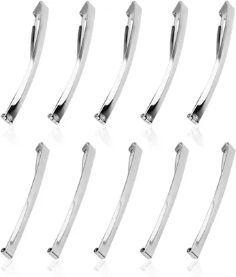 Imagen del producto de Horquillas metálicas, 10 unidades, antideslizantes, para mujer, accesorios para el cabello
