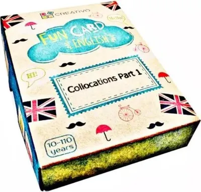 Immagine prodotto di Fun Card English Collocations Part 1 - Paweł Dwornik (Bildungsspiele auf Englisch)