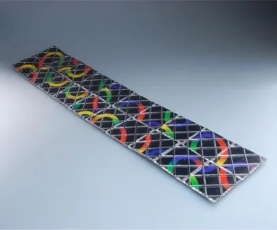 Produktbild von LingAo 20 Panels 9 Ringe Schwarzes Ultra Magic Folding Puzzle Cube Twisty