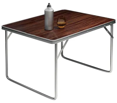 Immagine prodotto di Tavolo da Campeggio Alu Pieghevole 80x60cm Maniglia Trasporto Leggero Salvaspazio da Esterno Outdoor