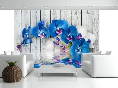 Produktbild von Vlies Fototapete Blumen 400x280 cm – Moderne Vliestapete, Wandtapete für Schlafzimmer, Wanddeko, Flur, Büro, Tapete für Wohnzimmer 10110906-5
