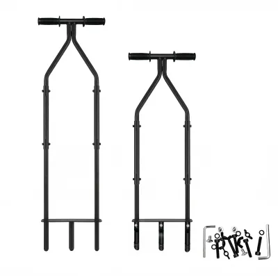 Gartenbelüfter-Werkzeug, Stahl, schwarz, 110 cm