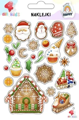 Produktbild von Weihnachtsaufkleber für Kinder 3 – All4Kids