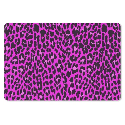 Produktbild von MuchoWow® Mauspad Mousepad Leopard - Rosa - Tiere 27x18 cm - Mousepads - Maus Mat - Pad - Mausunterlage - Büroartikel - Desk Matten